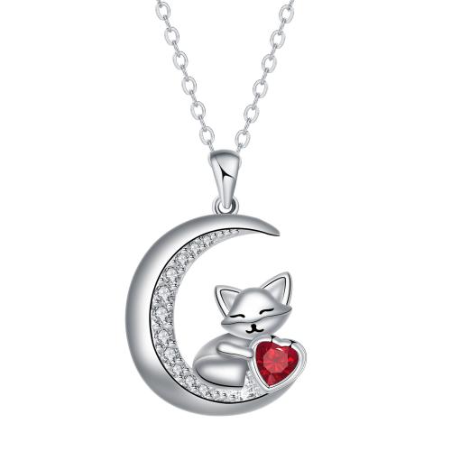 Корень Циркон Микро вымощает латунь ожерелье, Латунь, с 5cm наполнитель цепи, плакирован серебром, Овальный цепь & инкрустированное микро кубического циркония & Женский длина:Приблизительно 45 см, продается Strand