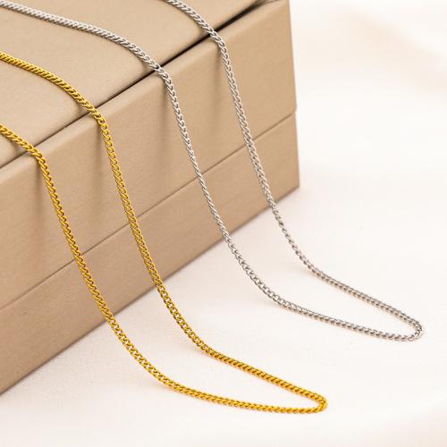 304 Stainless Steel Necklace, with 5cm extender chain, plated, fashion jewelry & Unisex Approx 40 cm 