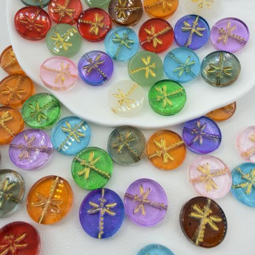 Animal Lampwork Beads, Flat Round, DIY Approx 1mm 
