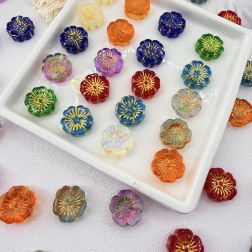 Flower Lampwork Beads, DIY Approx 1mm 