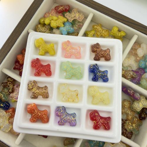 Animal Lampwork Beads, Dog, DIY Approx 1mm 