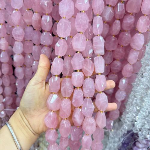 Natural Rose Quartz Beads, DIY & faceted Approx 