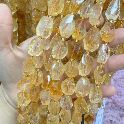 Natural Citrine Beads, DIY & faceted Approx 