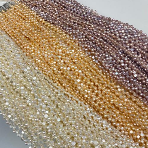Keshi Cultured Freshwater Pearl Beads, natural & DIY & top drilled beads size 3-4mm Approx 37 cm 