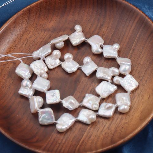 Baroque Cultured Freshwater Pearl Beads, natural & DIY, beads size 11-12mm Approx 0.7mm Approx 38-39 cm, Approx 