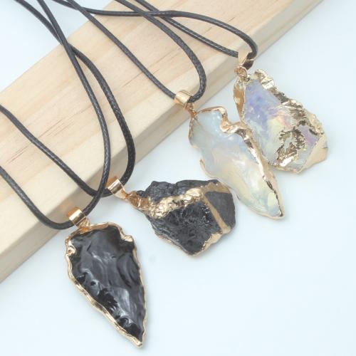 Anhänger aus Zinklegierung und Schmuckstein, Edelstein, mit Zinklegierung, Geometrisches Muster, DIY & verschiedenen Materialien für die Wahl, verkauft von setzen