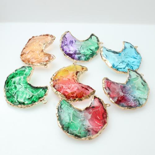 Амазонит подвески, Луна, DIY, Много цветов для выбора продается PC