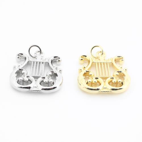 Pendentifs creux en laiton, Placage, DIY, plus de couleurs à choisir Vendu par PC