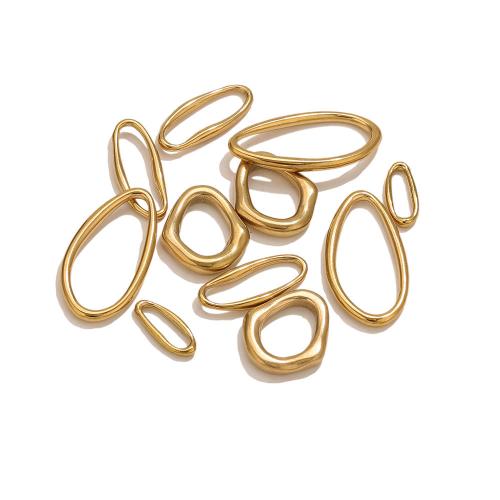 Edelstahl Verbindungsring, 304 Edelstahl, plattiert, DIY & verschiedene Stile für Wahl, verkauft von PC