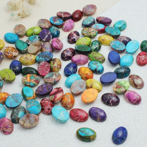 Cabujones de Gema, Jaspe Impresión, Óvalo, Bricolaje & diverso tamaño para la opción, más colores para la opción, Vendido por UD