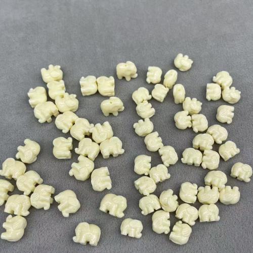 Gefärbte Muschelperlen, Shell Powder, Elephant, DIY & verschiedene Größen vorhanden, keine, 45PCs/Tasche, verkauft von Tasche