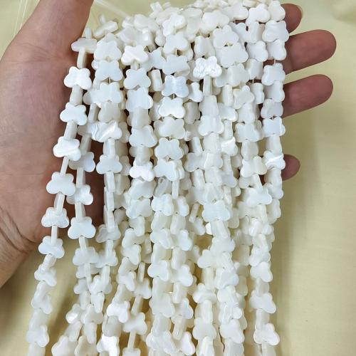 Natural White Shell Beads, Butterfly, DIY 