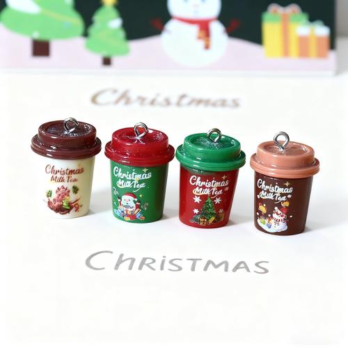 Resin Christmas Pendant, Cup, printing, Christmas Design & DIY 