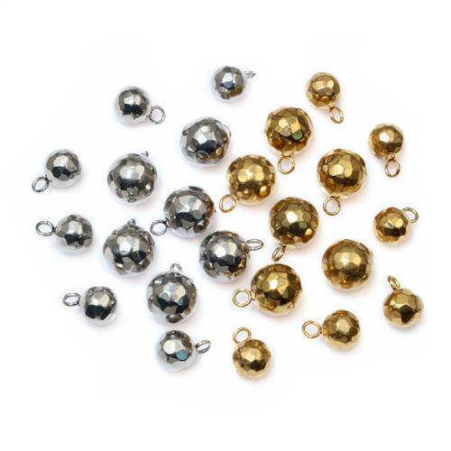 Pendentifs en acier inoxydable, Acier inoxydable 304, Rond, Placage, DIY & normes différentes pour le choix & solide, plus de couleurs à choisir, Vendu par PC