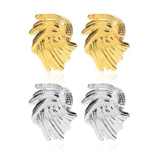 Acier inoxydable 304 boucle d oreille dormeuse, Placage, bijoux de mode & pour femme, plus de couleurs à choisir Vendu par paire