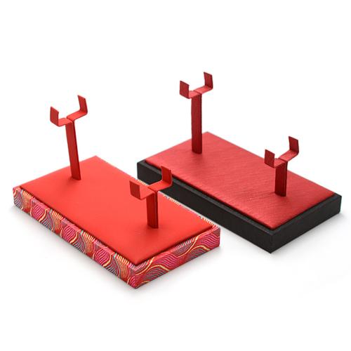 Présentoir de bijoux, MDF, avec cuir PU, durable, plus de couleurs à choisir Vendu par PC