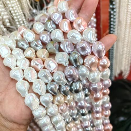 ABS Plastic Beads, ABS Plastic Pearl, irregular, DIY Approx 38 cm 