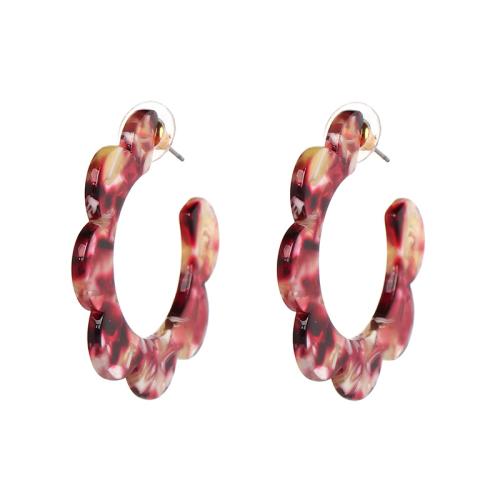 résine boucle d oreille dormeuse, bijoux de mode & pour femme, plus de couleurs à choisir Vendu par paire