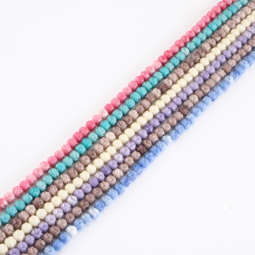 Fleur perles de résine, Lotus, DIY, plus de couleurs à choisir, beads size Environ 39 cm, Vendu par brin