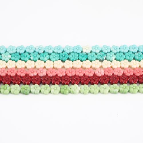 Fleur perles de résine, Fleur de prunier, DIY, plus de couleurs à choisir, beads size Environ 38 cm, Vendu par brin