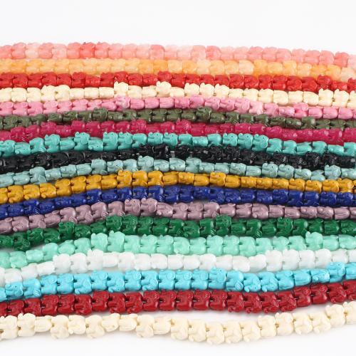 Solid Color Resin Beads, Elephant, DIY Approx 39 cm 
