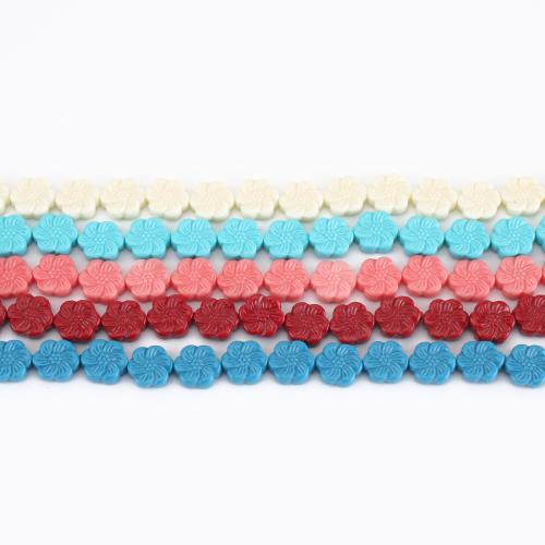 Fleur perles de résine, DIY, plus de couleurs à choisir Environ 37 cm, Vendu par brin