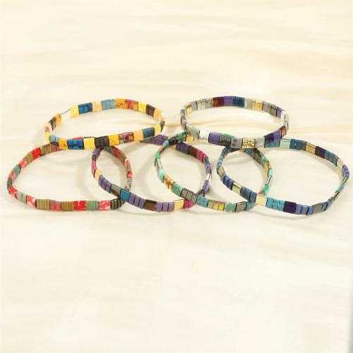 ティラ+ビーズ ブレスレット, とともに ヘマタイト & 銅, 焼きつけニス, ファッションジュエリー & 女性用, 無色, 長さ:約 16-17 センチ, 売り手 パソコン[