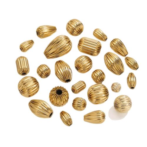 Edelstahl Perlen, 304 Edelstahl, plattiert, DIY & verschiedene Stile für Wahl, verkauft von PC