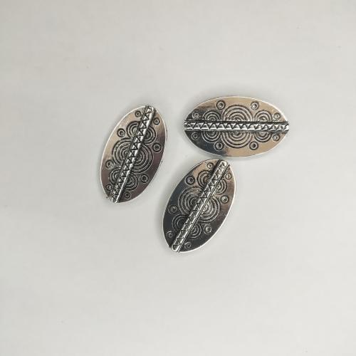 Swarovski® Elements #3400 Kristall mit Strass Perlen, Verkupferter Kunststoff, plattiert, DIY, keine, 37.29x22.2x4.25mm, 1000PCs/Tasche, verkauft von Tasche