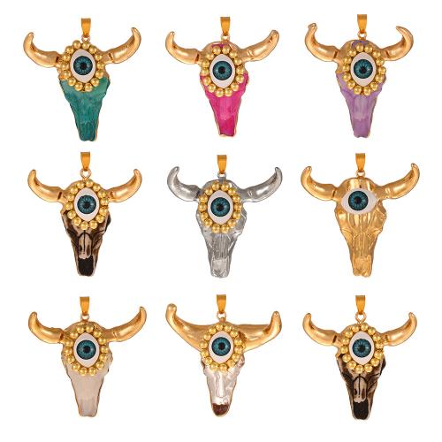 Resin Zinc Alloy Pendants, with Resin, gold color plated, DIY 