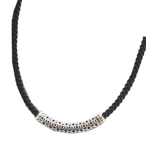 Zinklegierung Halskette, mit Terylen Schnur, mit Verlängerungskettchen von 5cm, Alte chinesische Münzen, plattiert, Vintage & für Frau, Länge:ca. 40 cm, verkauft von PC