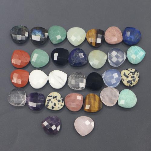 Edelstein Schmuck Anhänger, Tropfen, poliert, DIY & verschiedenen Materialien für die Wahl & facettierte, 16x16x6mm, verkauft von PC