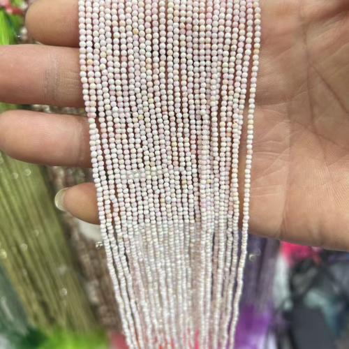 Perles en coquille naturel, Reine Conch Shell, Rond, poli, DIY & normes différentes pour le choix & facettes Environ 38 cm, Vendu par brin