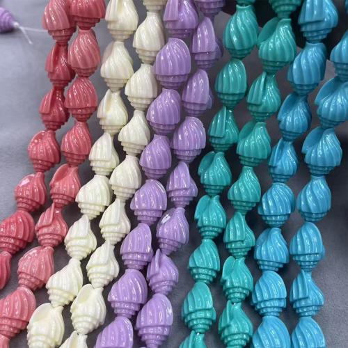 perle de coquillage teint, Shell Powder, conque, DIY, plus de couleurs à choisir Vendu par sac