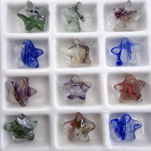 Porcelain Bead, Glass, Star, DIY Approx 1mm 