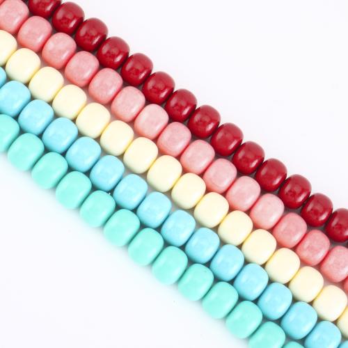 Abalorios de la resina de Color sólido, Bricolaje & lisa, más colores para la opción, 10x12x12mm, longitud:aproximado 38 cm, Vendido por Sarta[