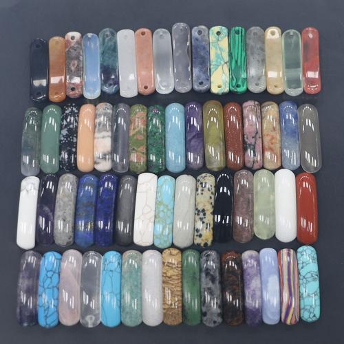 Gemstone Connector, DIY connector size 37-36x10-9x6-5mm Approx 2mm 
