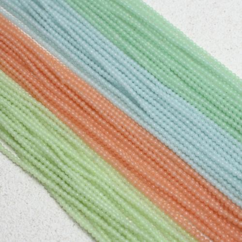 Single Gemstone Beads, Night-Light Stone, Round, DIY & smooth Approx 38 cm 