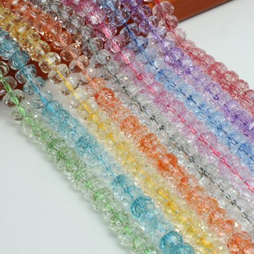 Perles de cristal rondelle, DIY & facettes, plus de couleurs à choisir Environ Vendu par brin
