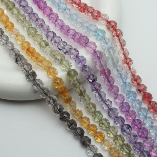 Mode de perles de cristal, Rond, poli, DIY & normes différentes pour le choix & facettes, plus de couleurs à choisir, Vendu par brin