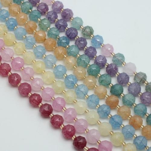 модные хрустальные бусы, Кристаллы, Круглая, DIY & граненый, много цветов для вабора, 10mm, Приблизительно 36ПК/Strand, продается Strand