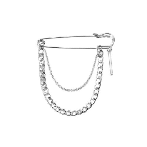 Воротник Ювелирные броши, Нержавеющая сталь 304, ювелирные изделия моды & Мужская, оригинальный цвет продается PC