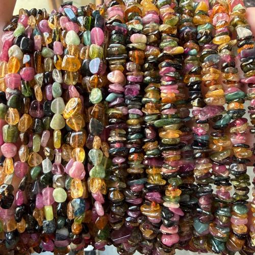 Бусины природных турмалин, Турмалин, Нерегулярные, DIY & разные стили для выбора длина:Приблизительно 35-40 см, продается Strand