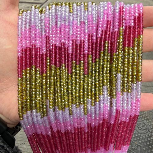 Cubic Zirconia bijoux perles, zircon cubique, DIY & facettes, plus de couleurs à choisir Environ 37 cm, Vendu par brin