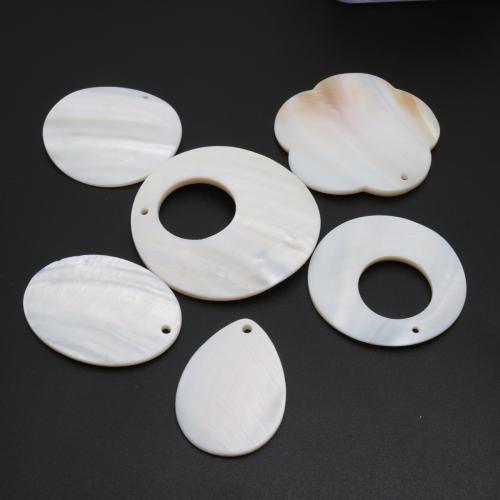 Natürlichen Muschel -Anhänger, DIY & verschiedene Stile für Wahl, verkauft von PC