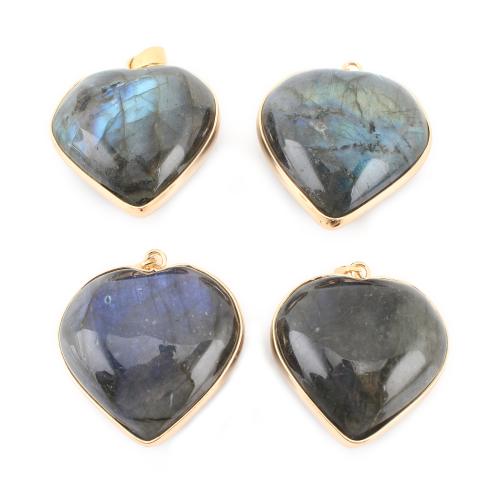 Edelstein Messing Anhänger, mit Messing, Herz, DIY & verschiedene Stile für Wahl, verkauft von PC