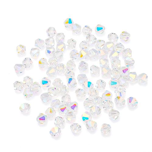Plaqué Perles de verre, Losange, Placage, DIY & normes différentes pour le choix & facettes, Vendu par sac