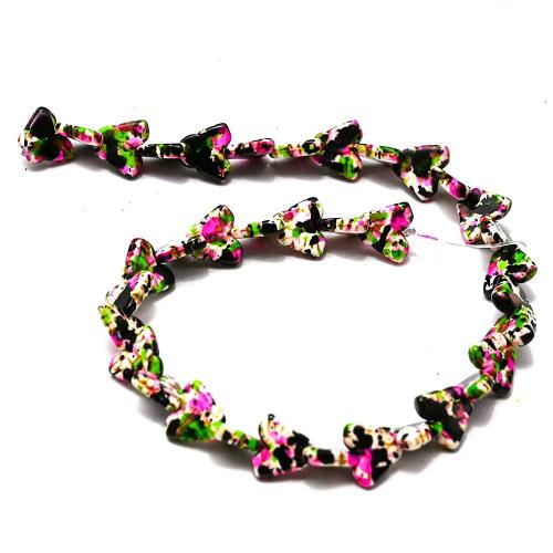 Perles de pierre gemme unique, papillon, DIY, plus de couleurs à choisir Vendu par sac