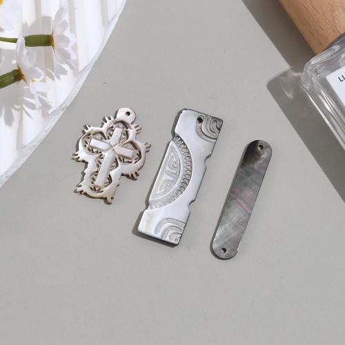 Pendentifs de coquillage naturel, coquille, poli, DIY & styles différents pour le choix, Vendu par PC