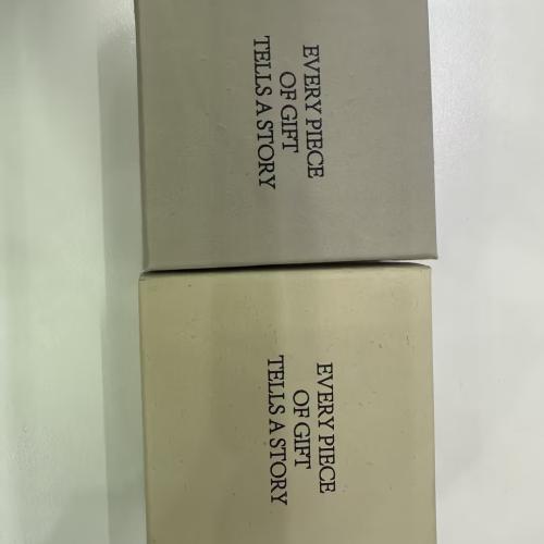 Boîte Cadeau de bijoux, papier, cadre, impression, Anti-poussière & avec le motif de lettre, plus de couleurs à choisir Vendu par lot